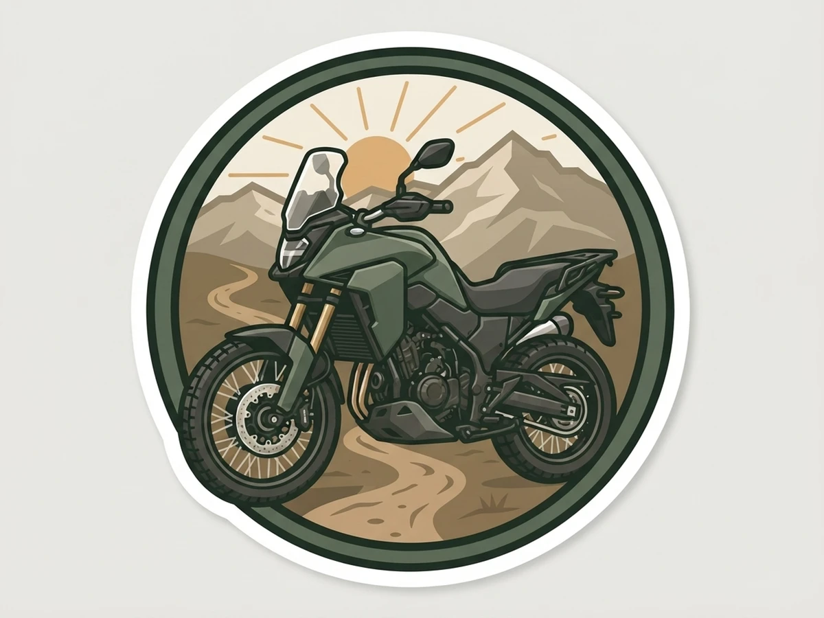 Adventure Badge cover reviewed formal style example; not customer work.